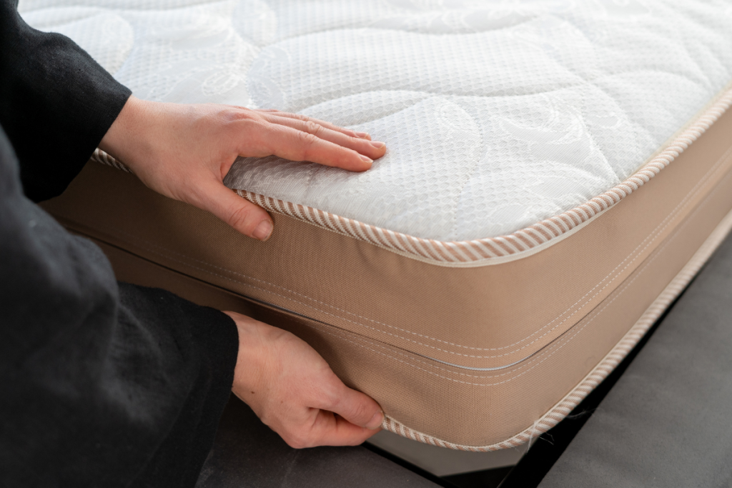 flipping mattress