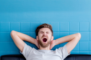 Why are you yawning. This makes people yawn