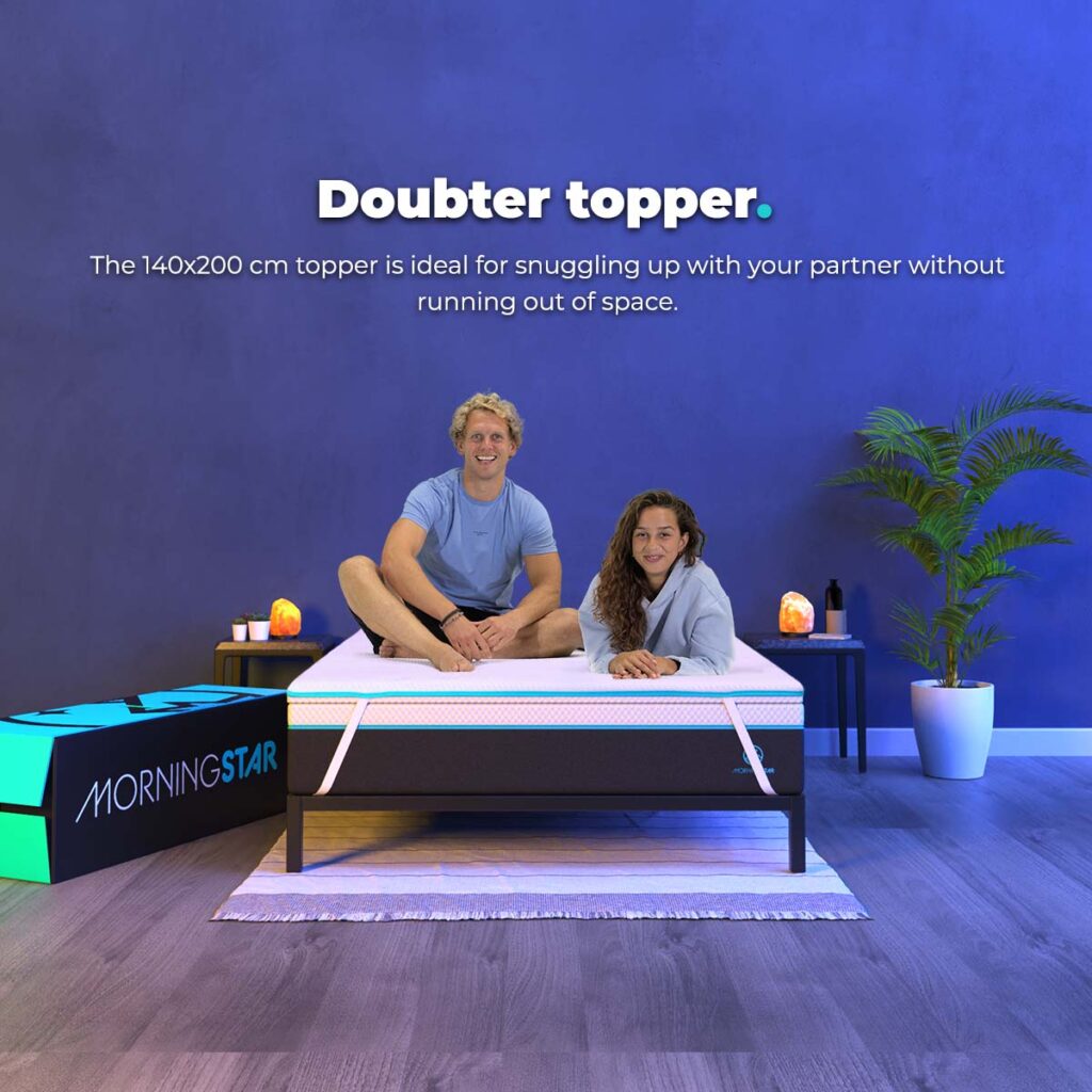 Morningstar Sleeps - Aero topper - topper properties - 140x200 cm
