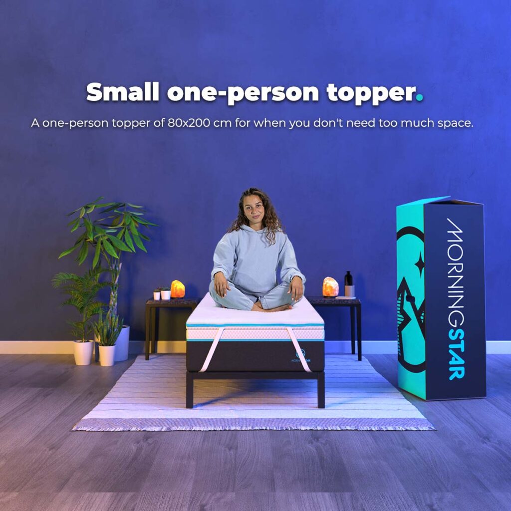 Morningstar Sleeps - Topper - 80x200 cm - Small one person topper