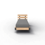 Morningstar Sleeps - Wooden bed - 80x200 cm