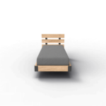 Wooden bed 80x210 #