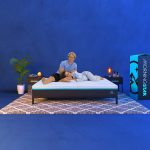 Morningstar Sleeps - Stellar mattress with man and woman - 200x200 cm