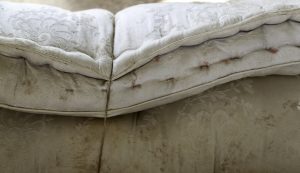 worn out mattress topper needs replacing